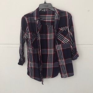 Plaid Shirt Charlotte Russe